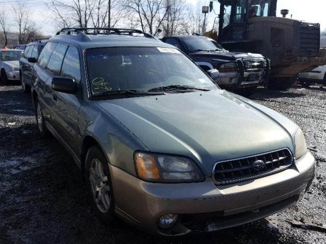 4S3BH675147609116 - 2004 SUBARU LEGACY OUT GREEN photo 1