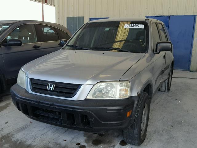 JHLRD28471S006367 - 2001 HONDA CR-V LX SILVER photo 2