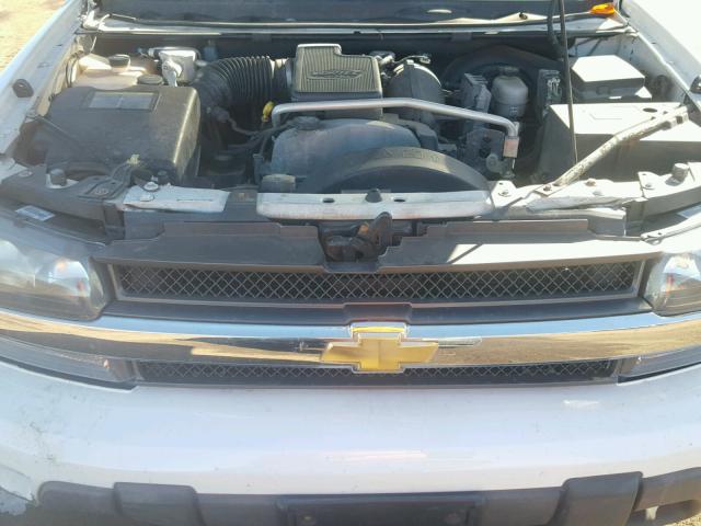 1GNET16S866143996 - 2006 CHEVROLET TRAILBLAZE WHITE photo 7