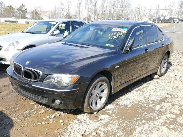 WBAHL83526DT05420 - 2006 BMW 750 I BLACK photo 2