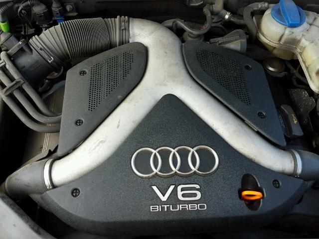 WAUCD64BX4N079456 - 2004 AUDI A6 S LINE CHARCOAL photo 7