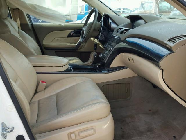 2HNYD28477H518472 - 2007 ACURA MDX TECHNO WHITE photo 5