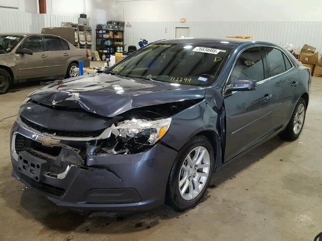 1G11C5SL1EF112299 - 2014 CHEVROLET MALIBU 1LT 蓝色 照片 2