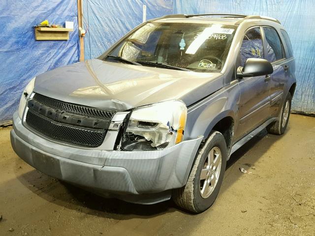 2CNDL23F356045965 - 2005 CHEVROLET EQUINOX LS GRAY photo 2