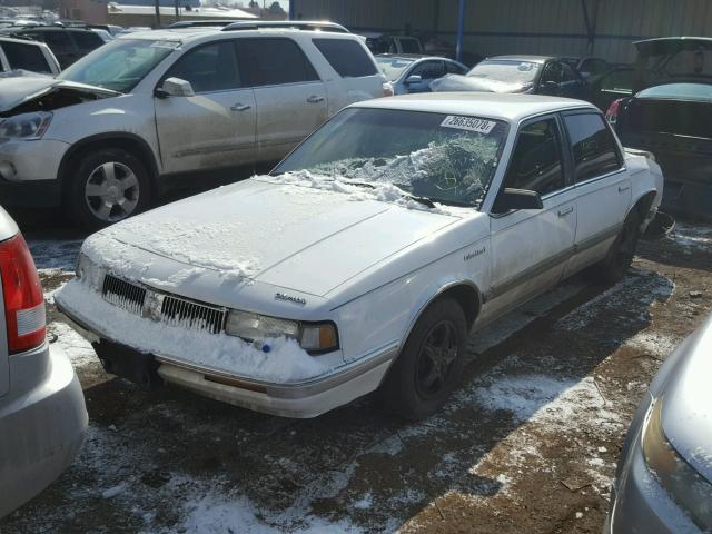 1G3AG55N2P6343238 - 1993 OLDSMOBILE CUTLASS CI WHITE photo 2