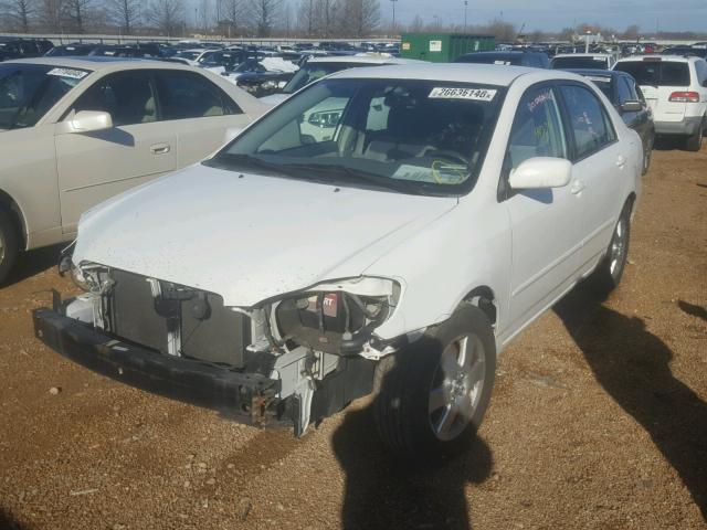 1NXBR32EX6Z606623 - 2006 TOYOTA COROLLA CE WHITE photo 2