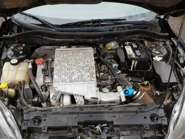 JM1BL1K34B1393382 - 2011 MAZDA SPEED 3 BLACK photo 7