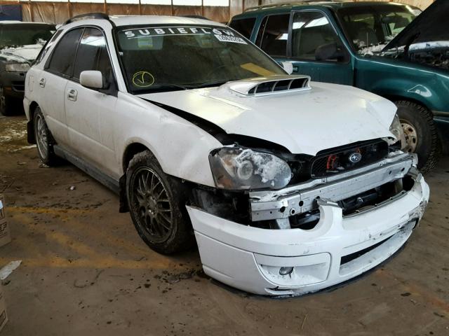 JF1GG29604H812165 - 2004 SUBARU IMPREZA WR WHITE photo 1