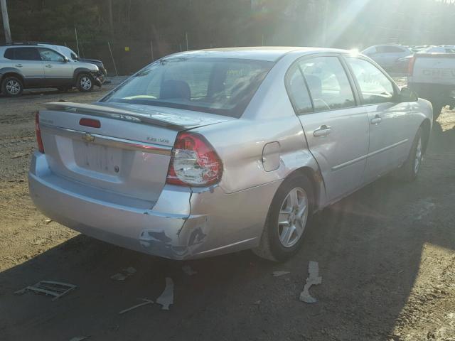 1G1ZT54875F330842 - 2005 CHEVROLET MALIBU LS SILVER photo 4