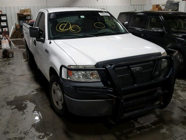 1FTRF12287KC20706 - 2007 FORD F150 WHITE photo 1