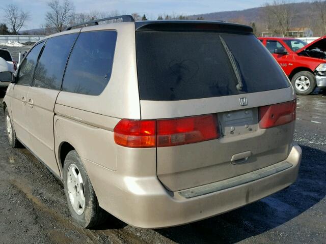 2HKRL1864YH584074 - 2000 HONDA ODYSSEY EX TAN photo 3