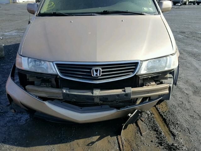 2HKRL1864YH584074 - 2000 HONDA ODYSSEY EX TAN photo 9