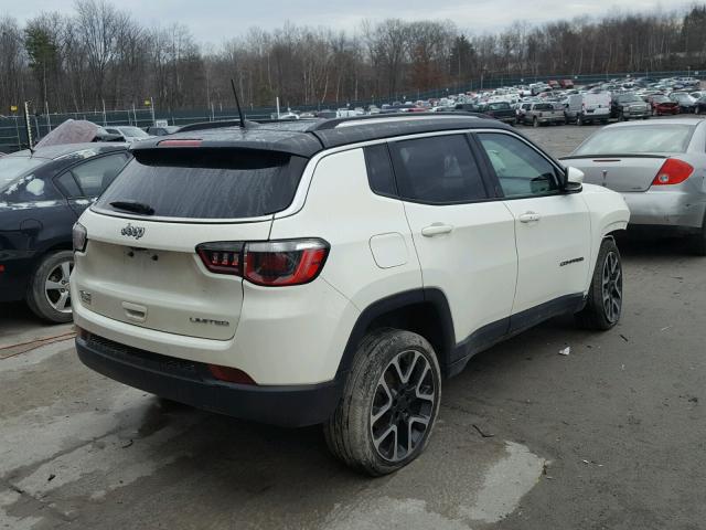 3C4NJDCB7HT689167 - 2017 JEEP COMPASS LI WHITE photo 4