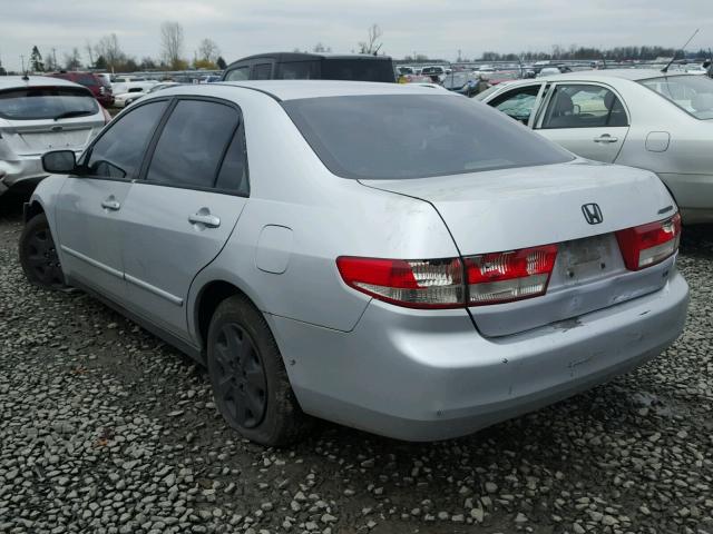 1HGCM56323A127249 - 2003 HONDA ACCORD LX SILVER photo 3