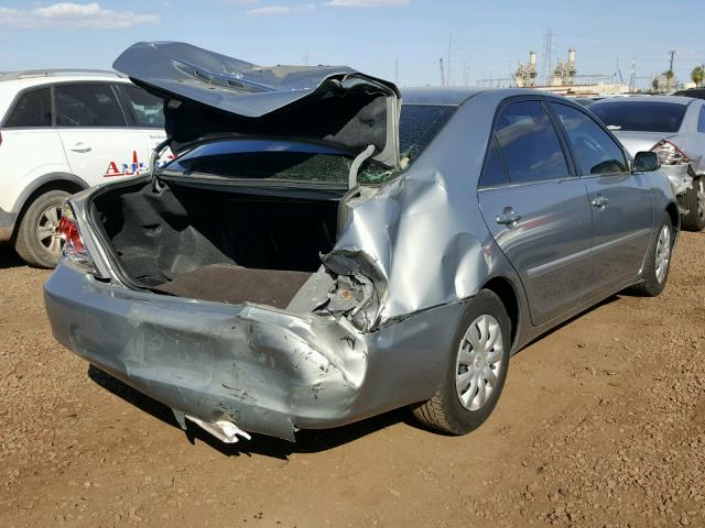 4T1BE32K75U603209 - 2005 TOYOTA CAMRY LE SILVER photo 4