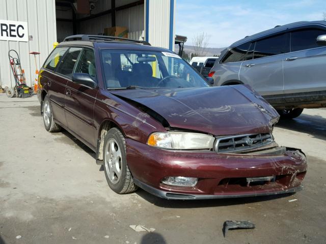 4S3BK4351X7305333 - 1999 SUBARU LEGACY L MAROON photo 1