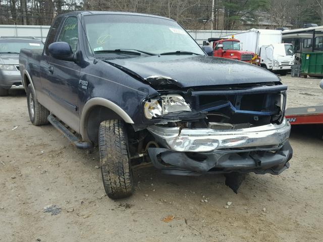 1FTRX18LX1NA58001 - 2001 FORD F150 Bleu photo 1