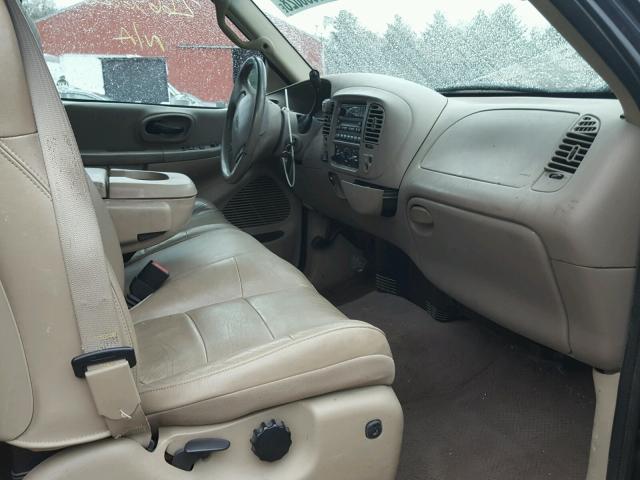 1FTRX18LX1NA58001 - 2001 FORD F150 Bleu photo 5