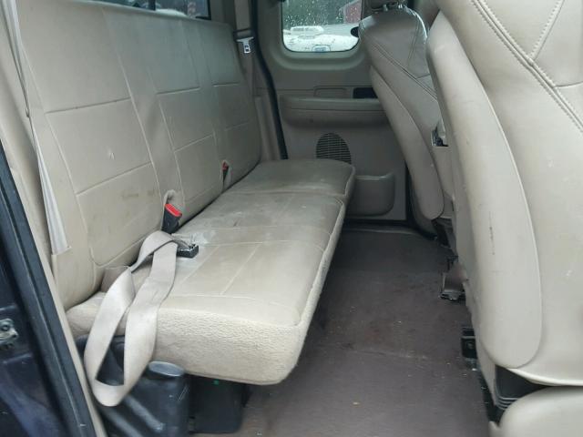 1FTRX18LX1NA58001 - 2001 FORD F150 Bleu photo 6