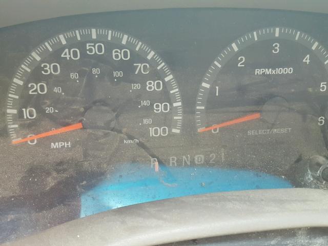 1FTRX18LX1NA58001 - 2001 FORD F150 Bleu photo 8