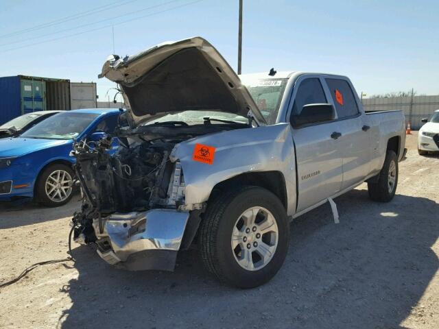 3GCPCREC7EG112648 - 2014 CHEVROLET SILVERADO SILVER photo 2