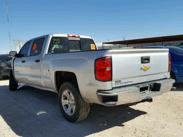 3GCPCREC7EG112648 - 2014 CHEVROLET SILVERADO SILVER photo 3