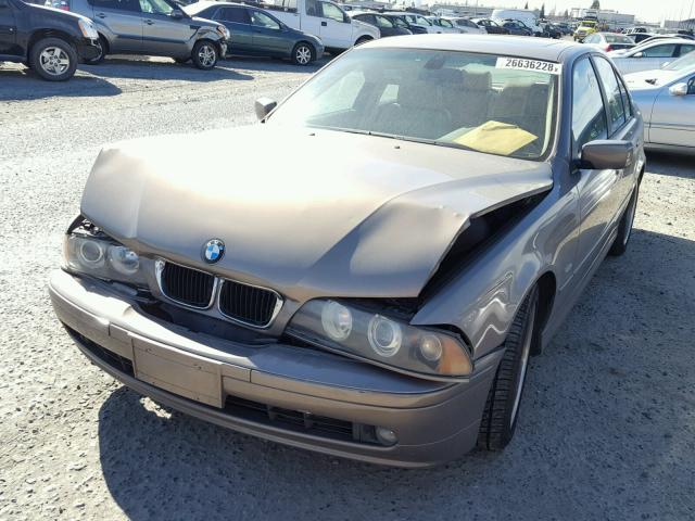 WBADT63423CK39236 - 2003 BMW 530 I AUTO GOLD photo 2