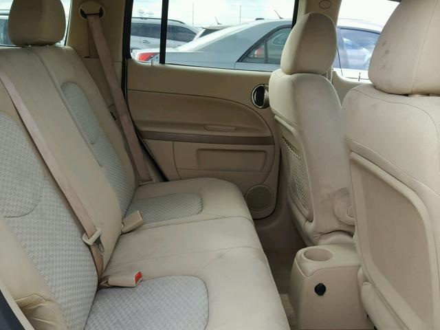 3GNDA13D46S658805 - 2006 CHEVROLET HHR LS GOLD photo 6