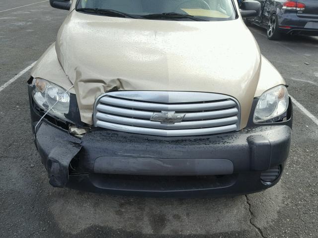 3GNDA13D46S658805 - 2006 CHEVROLET HHR LS GOLD photo 9