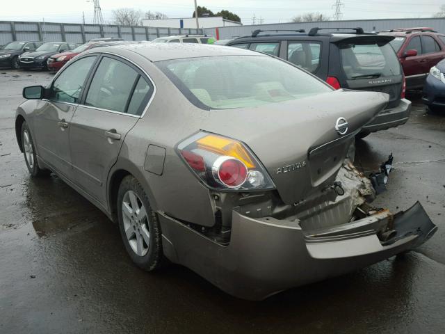 1N4AL21E77C130325 - 2007 NISSAN ALTIMA 2.5 BEIGE photo 3