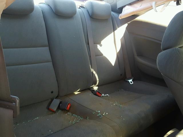 2HGFG12828H533975 - 2008 HONDA CIVIC EX შავი ფოტო 6