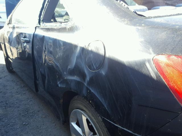 2HGFG12828H533975 - 2008 HONDA CIVIC EX შავი ფოტო 9