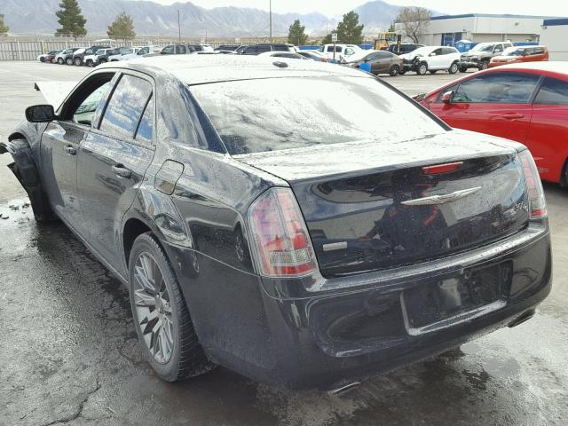 2C3CCADG6DH709670 - 2013 CHRYSLER 300C VARVA BLACK photo 3