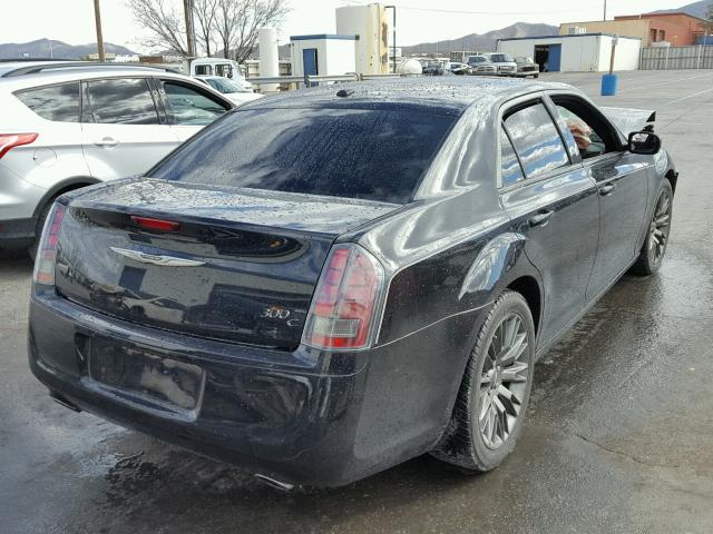 2C3CCADG6DH709670 - 2013 CHRYSLER 300C VARVA BLACK photo 4