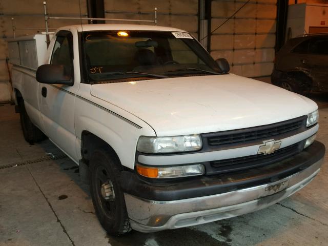 1GCEC14W8YE299284 - 2000 CHEVROLET SILVERADO WHITE photo 1