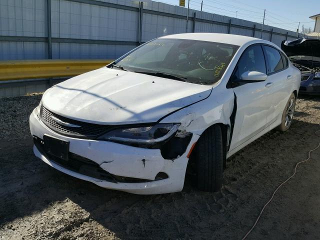 1C3CCCBG0FN517461 - 2015 CHRYSLER 200 S WHITE photo 2