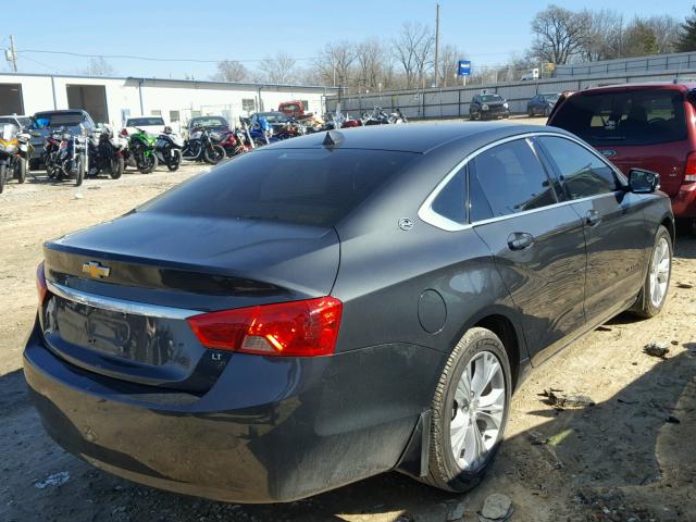 2G1125S38E9131122 - 2014 CHEVROLET IMPALA LT CHARCOAL photo 4