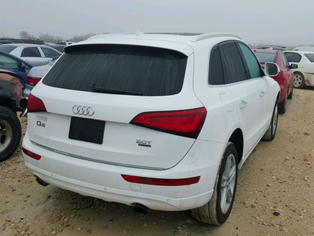 WA1C2AFP8HA064644 - 2017 AUDI Q5 PREMIUM WHITE photo 4