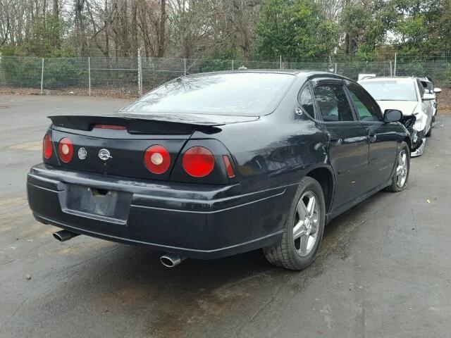 2G1WP521649292654 - 2004 CHEVROLET IMPALA SS BLACK photo 4