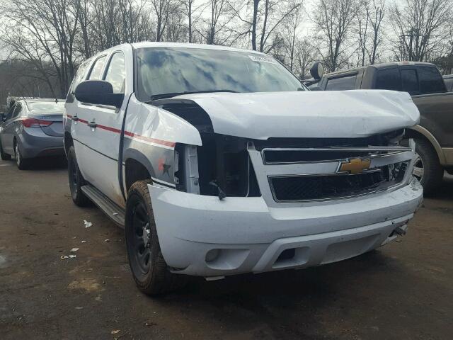 1GNLC2E09CR205929 - 2012 CHEVROLET TAHOE POLI WHITE photo 1