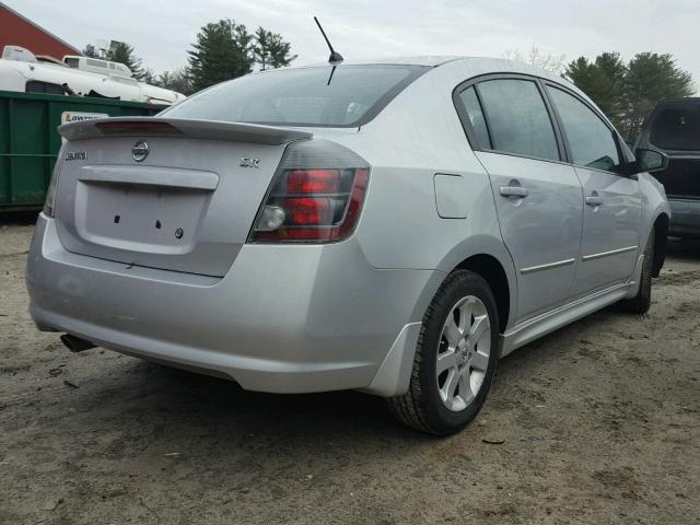 3N1AB61E69L688889 - 2009 NISSAN SENTRA 2.0 SILVER photo 4