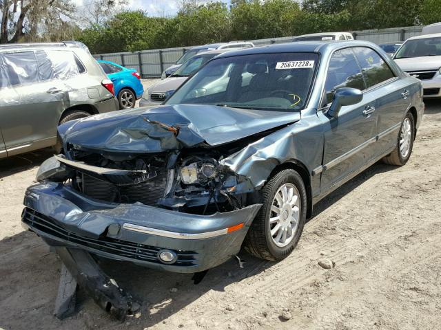 KMHFU45EX5A417794 - 2005 HYUNDAI XG 350 BLUE photo 2