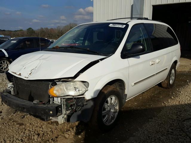 2A4GP54L66R919604 - 2006 CHRYSLER TOWN & COU WHITE photo 2