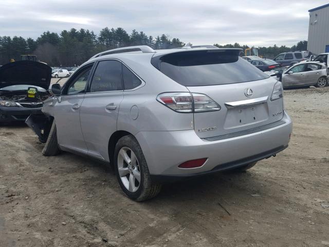 2T2BK1BA7AC030971 - 2010 LEXUS RX 350 GRAY photo 3