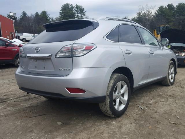 2T2BK1BA7AC030971 - 2010 LEXUS RX 350 GRAY photo 4