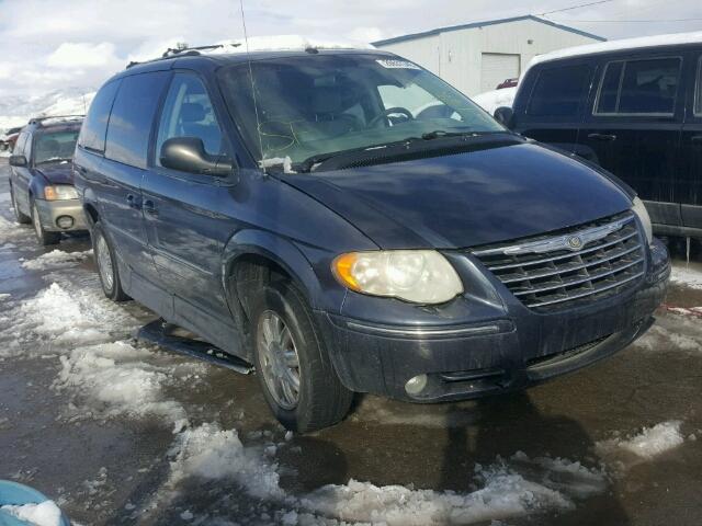 2A8GP64L17R139872 - 2007 CHRYSLER TOWN & COU BLUE photo 1