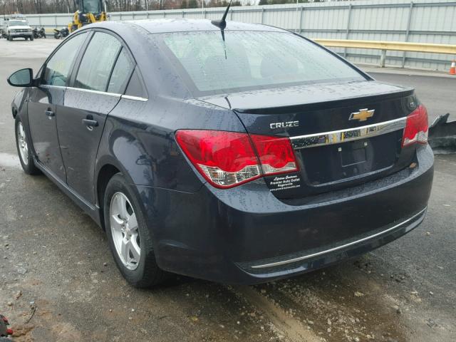 1G1PC5SB2E7191445 - 2014 CHEVROLET CRUZE LT BLACK photo 3