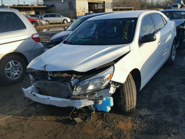 1G11B5SA0DF298501 - 2013 CHEVROLET MALIBU LS თეთრი ფოტო 2