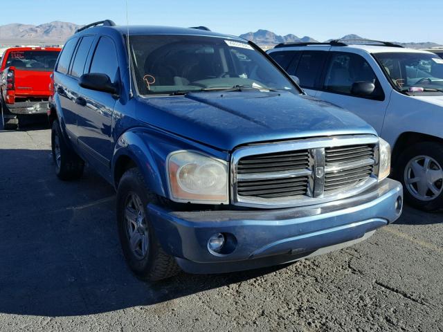 1D4HD48216F166153 - 2006 DODGE DURANGO SL BLUE photo 1