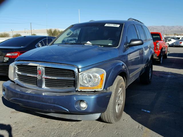 1D4HD48216F166153 - 2006 DODGE DURANGO SL BLUE photo 2